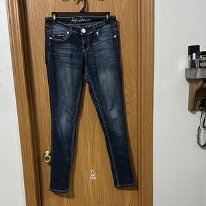 Ariya Women's Dark Blue Skinny Jeans